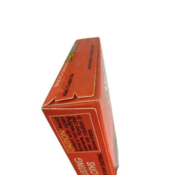 Vintage Stretch n Dust Lemon Scented Dusting Cloths 5 Sealed 1980s NOS Colgate - Picture 6 of 7